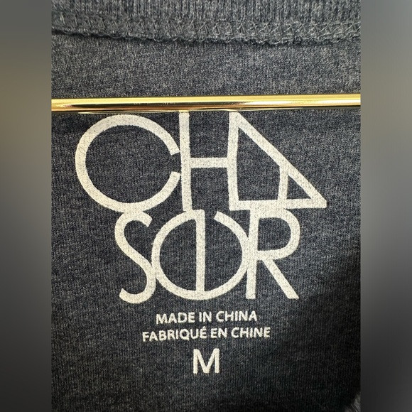 Chaser Long Sleeve Grey Lazy Sunday Top size Medium and Large. New with tag - Picture 6 of 7